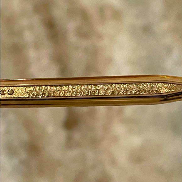 Exceptional Garrett Leight glasses frame, model WINWARD in amber, Jaguar case - Picture 4 of 9